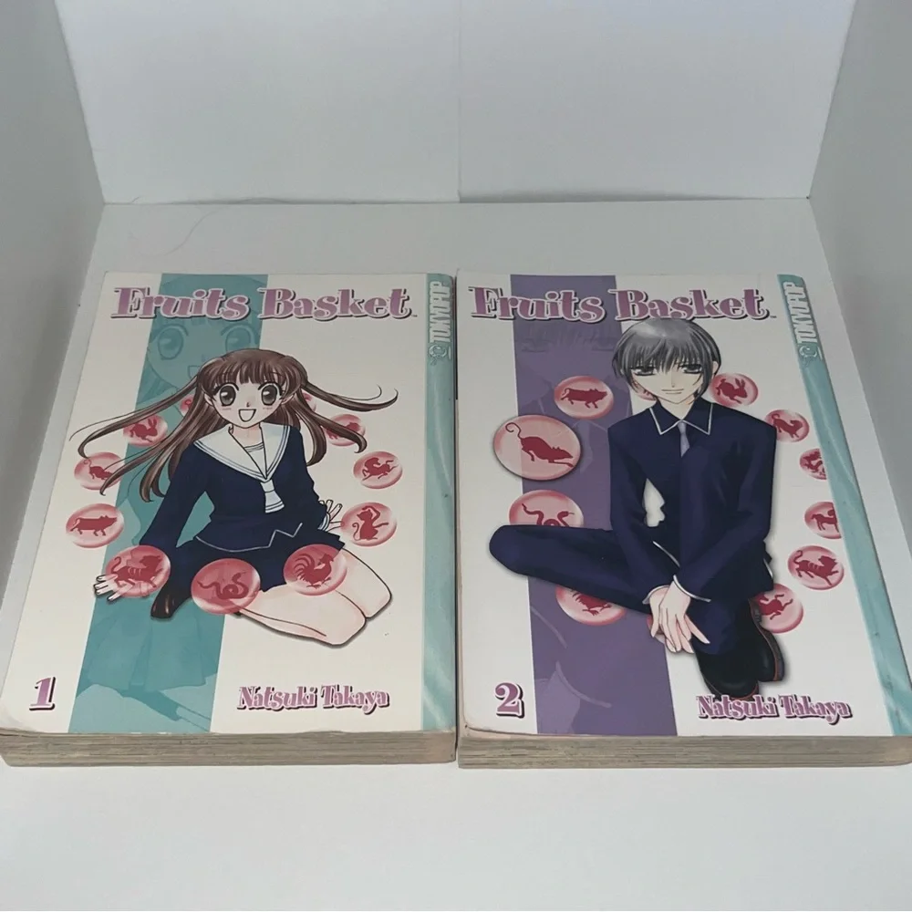 Fruits Basket Manga Set Volumes 1,2,4,5,6,12 - Picture 7 of 13